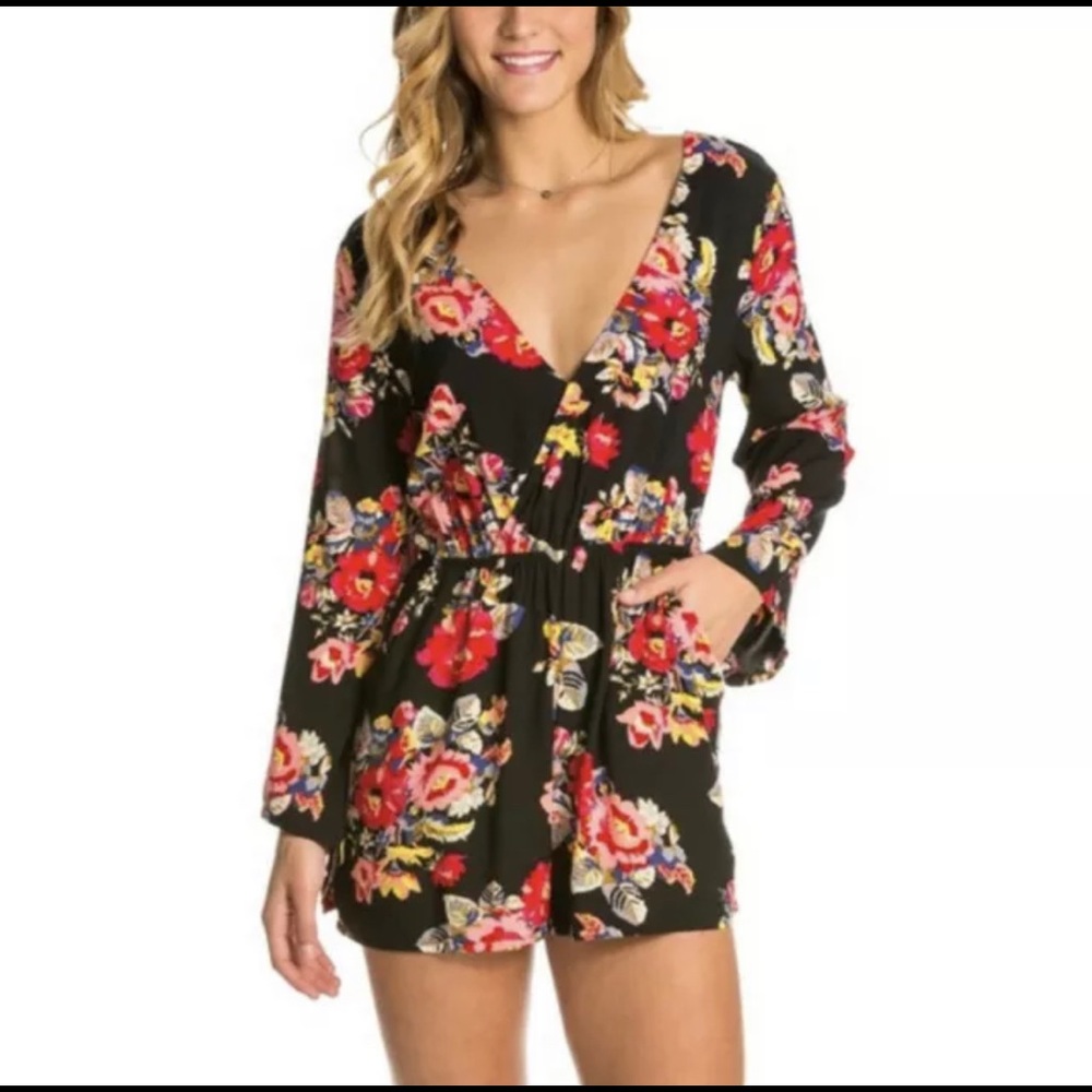 Minkpink floral romper